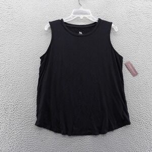 Kindred Bravely Black Bamboo Nursing Maternity Tank Top Womens Large NEW‎